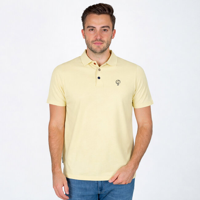 Men's Polo Willemstad - Light Yellow
