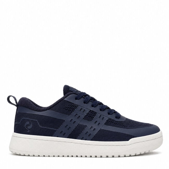 Heren Sneaker Marken - Donkerblauw/ Wit