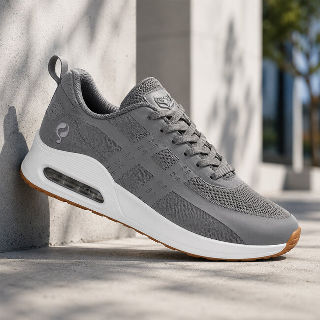 Men's Sneaker Enkhuizen - Medium Grey/ White