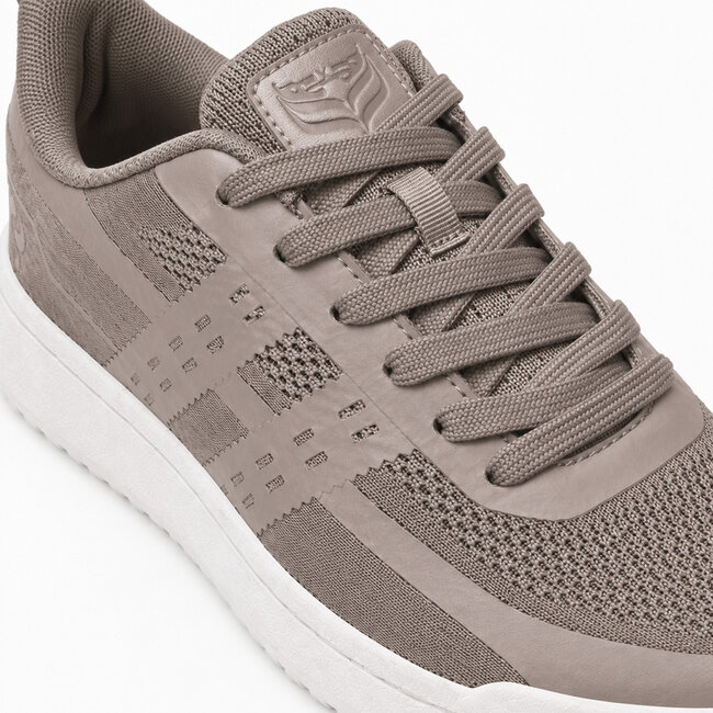 Men's Sneaker Brands - Taupe/ White