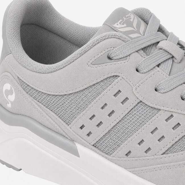 Heren Sneaker Kampen - Lichtgrijs/ Wit