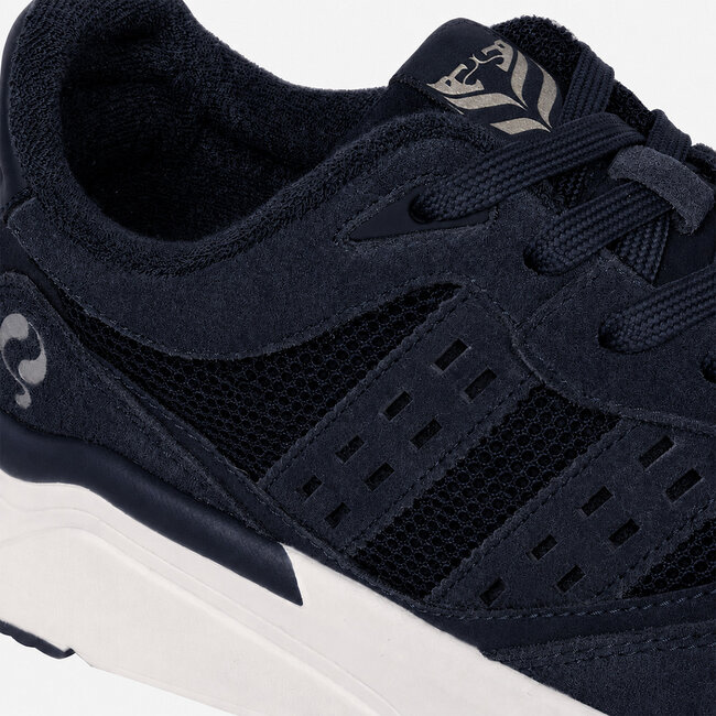 Heren Sneaker Kampen - Donkerblauw/ Wit