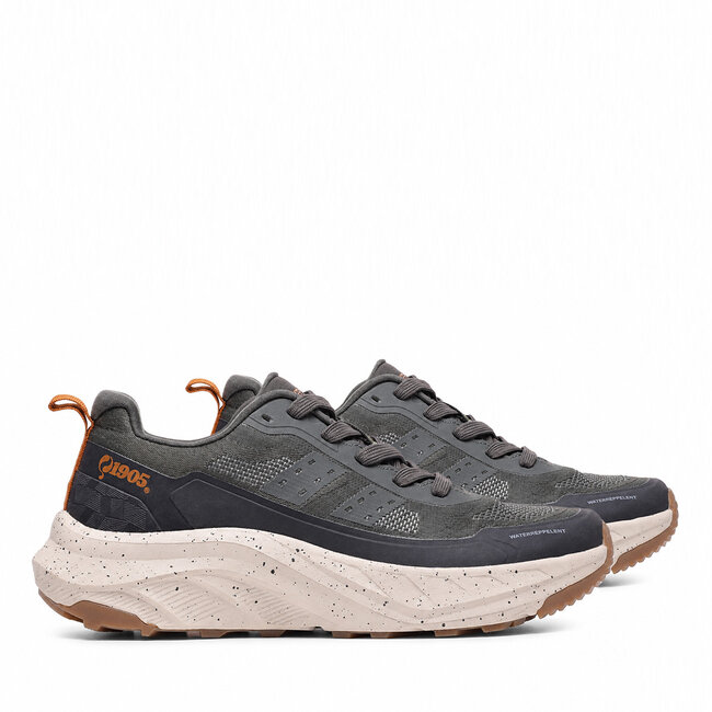 Men's Sneaker Eelde - Dark Grey-Green/ Black/ Off-White