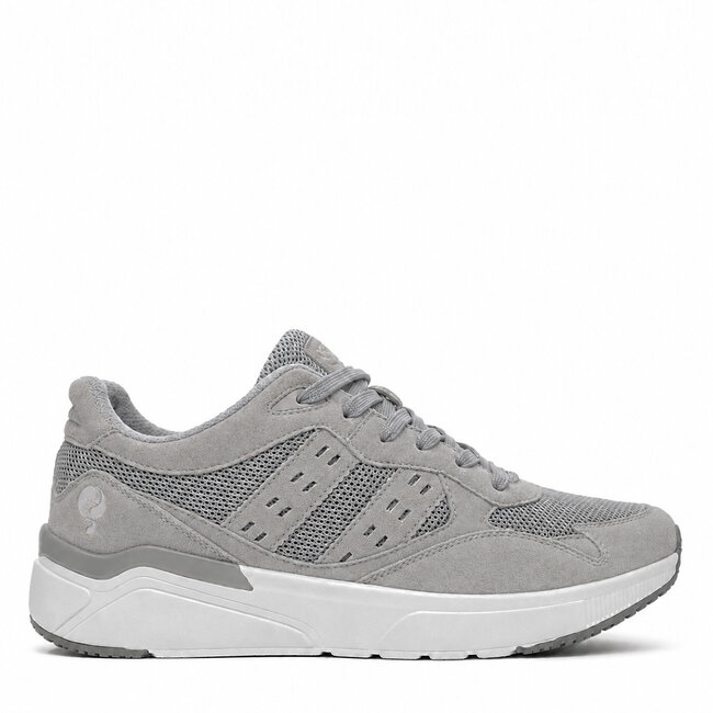 Heren Sneaker Kampen - Lichtgrijs/ Wit