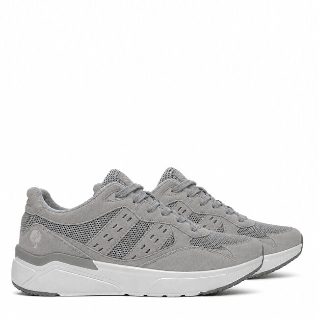 Heren Sneaker Kampen - Lichtgrijs/ Wit