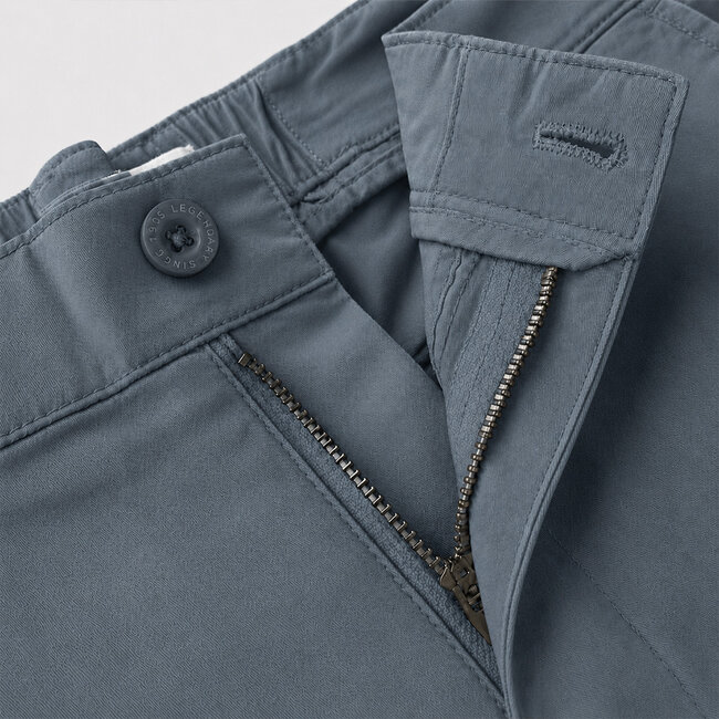 Heren Short Dalen - Denimblauw