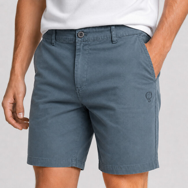 Heren Short Dalen - Denimblauw