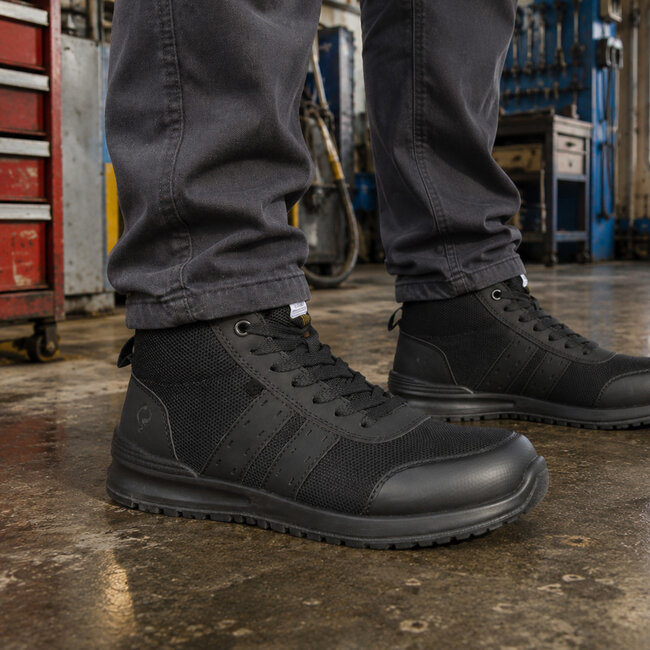 Werkschoen Sprint Dark Hoog