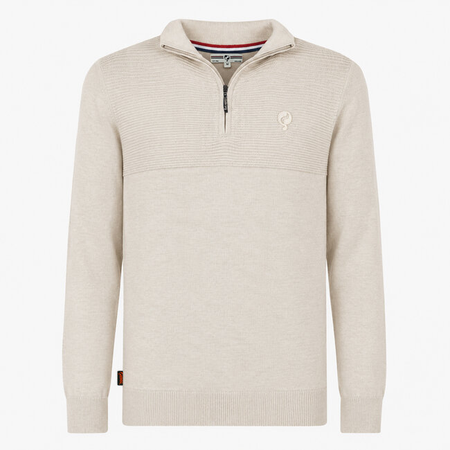 Men's Sweater Ruurlo - Light Taupe Melange