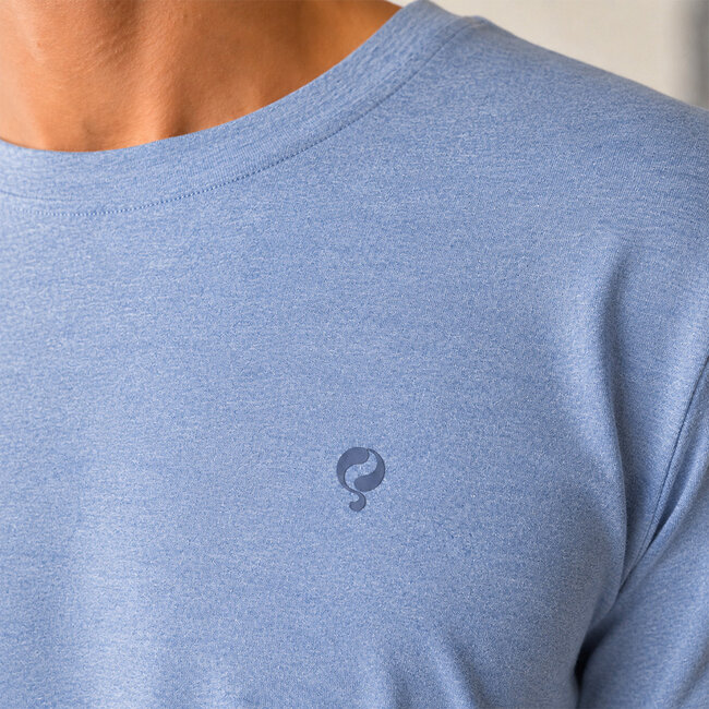 Men's T-shirt Roden - Light Blue Melange