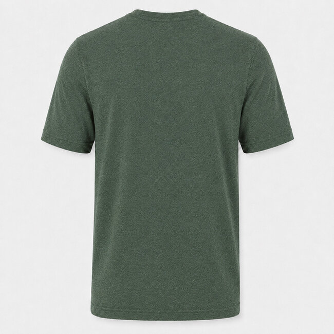 Men's T-shirt Roden - Dark Green Melange