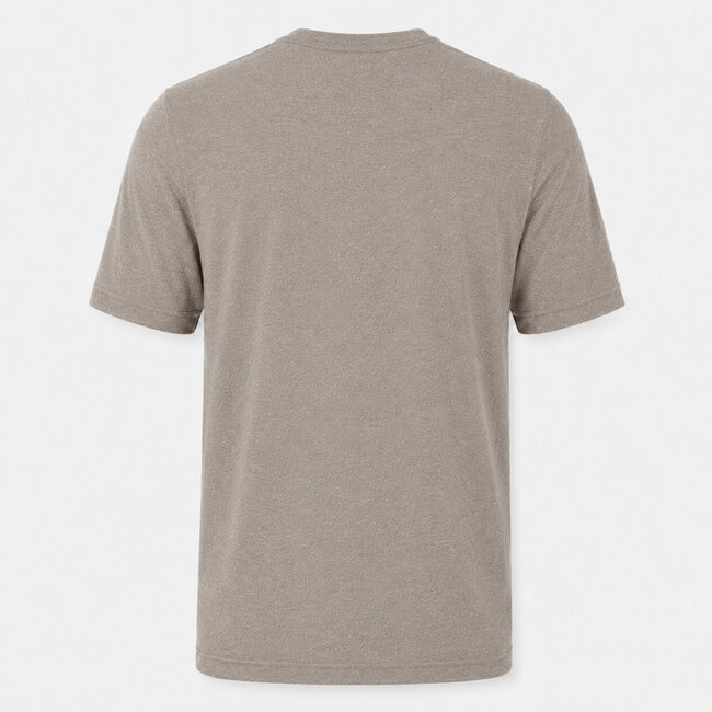 Heren T-shirt Roden -  Taupe Melange