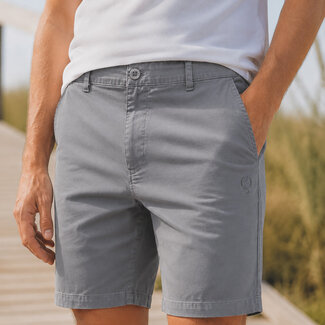 Q1905 Heren Short Dalen - Lichtgrijs