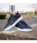 Q1905 Heren Sneaker Marken - Donkerblauw/ Wit