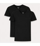 Q1905 Men's T-shirt 2-Pack Steyl - Black/ Black