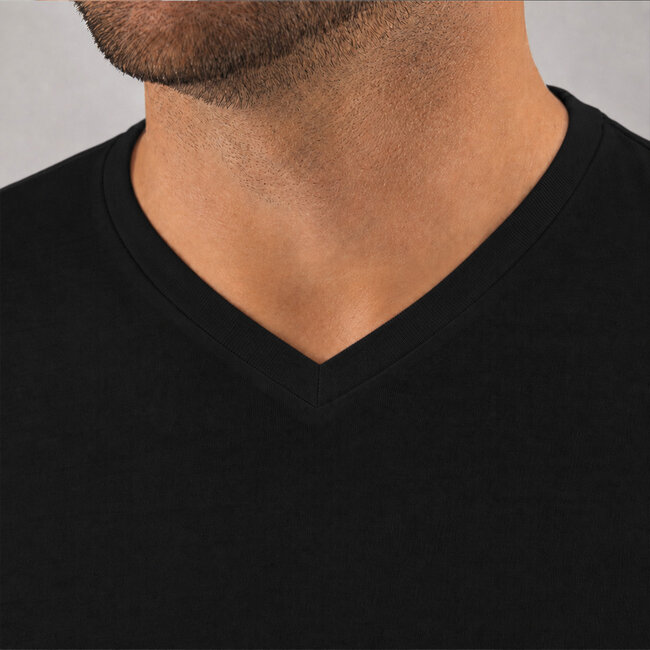 Men's T-shirt 2-Pack Steyl - Black/ Black