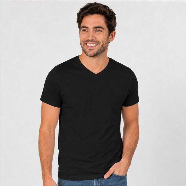 Heren T-shirt 2-Pack Steyl - Zwart/ Zwart
