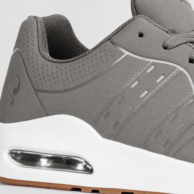Heren Sneaker Hank - Muisgrijs