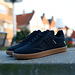 Q1905 Heren Sneaker Platinum One - Zwart/Gum