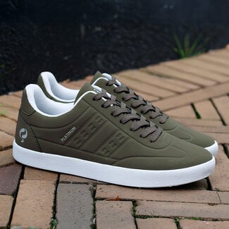 Q1905 Men's Sneaker Platinum One - Army Green/Olive Green
