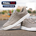 Q1905 Heren Sneaker Marken - Taupe/ Wit