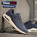 Q1905 Men's Hank Sneakers - Mid Blue/White