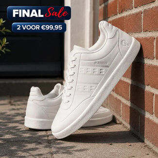 Q1905 Heren Sneaker Platinum One - Wit/ Wit