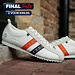 Q1905 Men's Sneaker Typhoon SP - White/Dark Blue/Orange