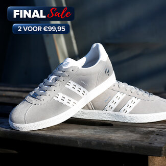 Q1905 Men's Sneaker Medal - Light Grey/White