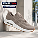 Q1905 Heren Sneaker Enkhuizen - Taupe/ Wit