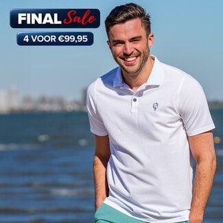 Q1905 Heren Polo Willemstad  - Wit