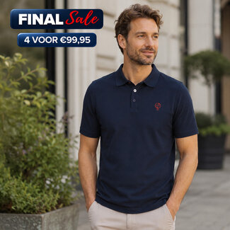 Q1905 Men's Polo Willemstad - Dark Blue