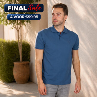 Q1905 Heren Polo Toldijk – Marineblauw
