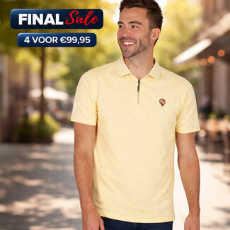 Q1905 Men's Polo Zuidland - Light Yellow