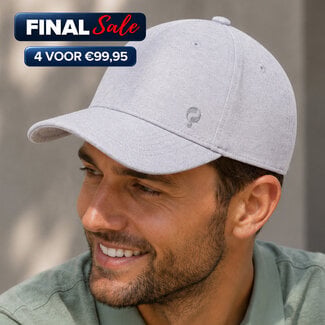 Q1905 Cap Ermelo - Lichtgrijs Melange