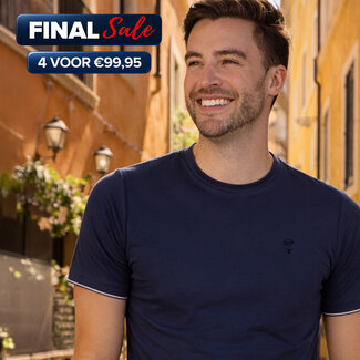 Q1905 Men's T-shirt Dronten - Dark Blue