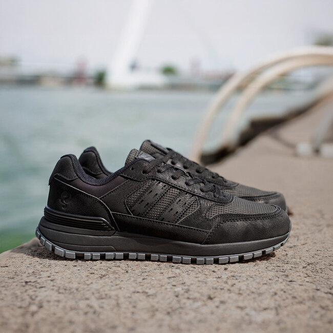 Heren Sneaker Bussel  - Zwart