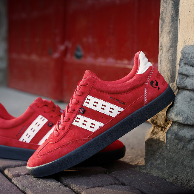 Men's Sneaker Platinum - Red/White/Anthracite