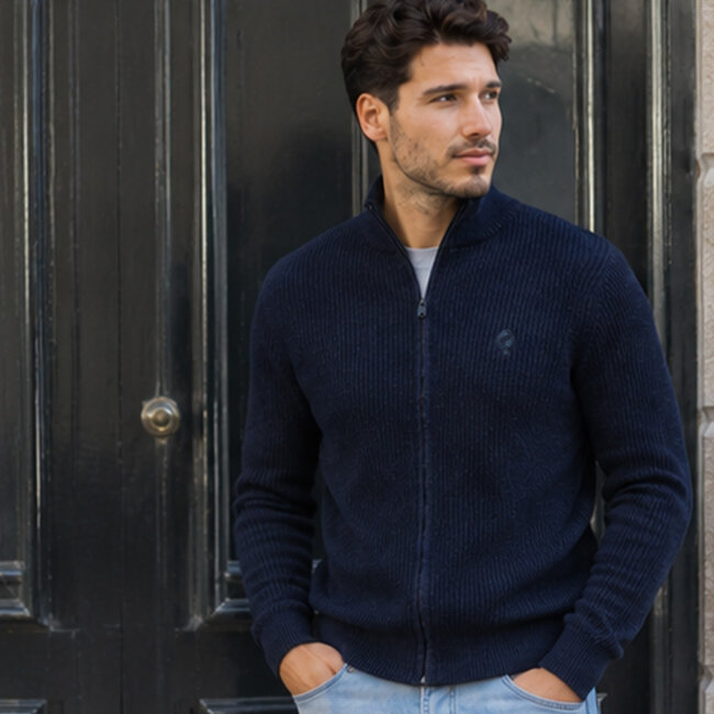 Heren Vest Vaals - Donkerblauw