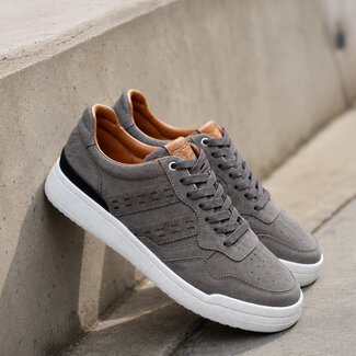 Q1905 Heren Sneaker Elsloo - Donkertaupe