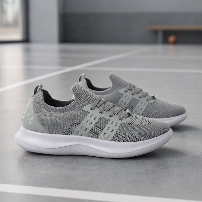 Q1905 Heren Sneaker Nuenen - Lichtgrijs