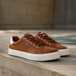 Q1905 Heren Sneaker Duinoord - Cognac