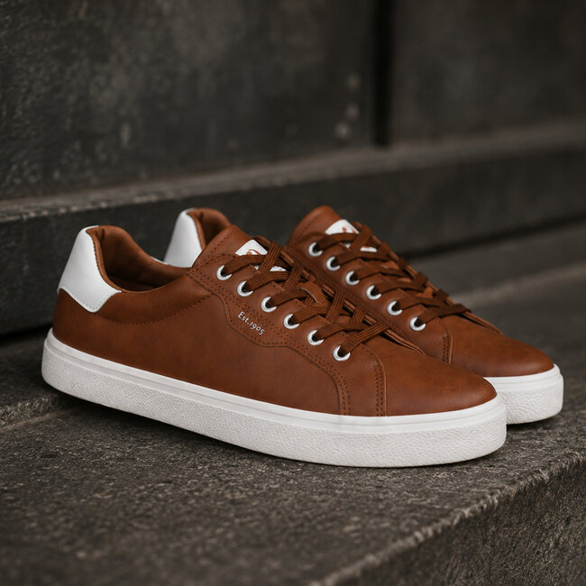 Heren Sneaker Duinoord - Cognac