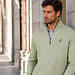 Q1905 Men's Sweater Woudrichem - Lindegroen