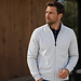 Q1905 Heren Sweatvest Blokland - Witgrijs