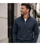 Q1905 Men's Sweater Kralingen - Jeans Blue Melange