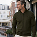 Q1905 Men's Sweater Kralingen - Army Green