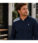 Q1905 Men's Vest Tirns - Dark Blue