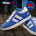Q1905 Heren Sneaker Platinum - Koningsblauw/Wit