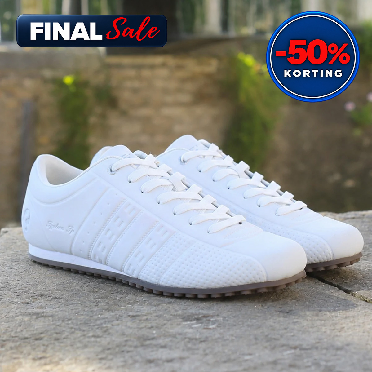 Heren Sneaker Typhoon SP One | Wit/ Wit